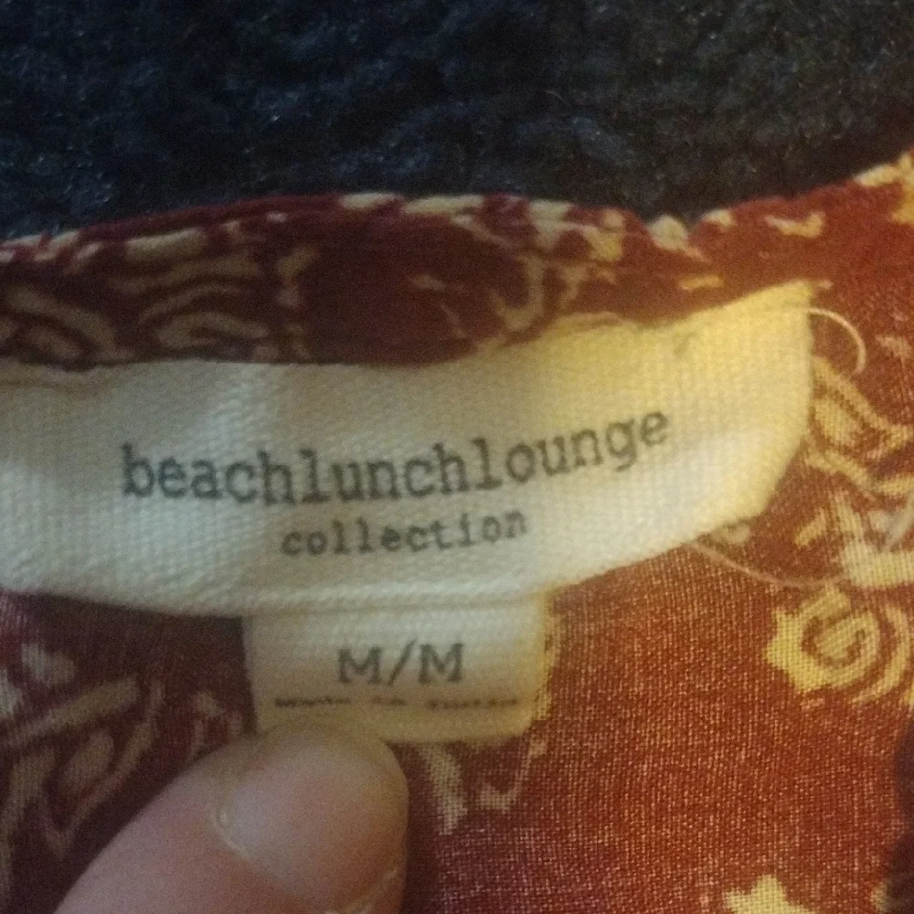 Beachlunchlounge Red and White Patterned Top - Picture 4 of 6